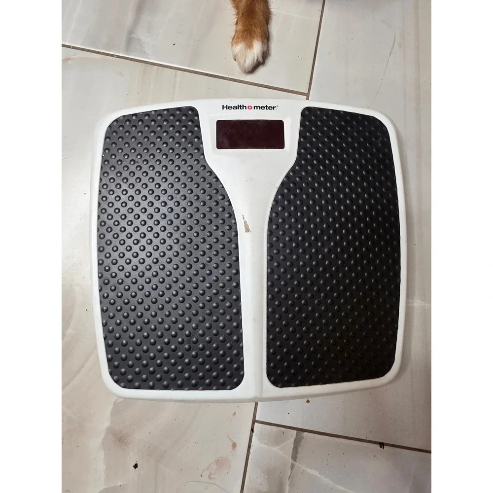 Health o meter Digital Bathroom Scale White Black Model HDR743DQ6-41-PS F3